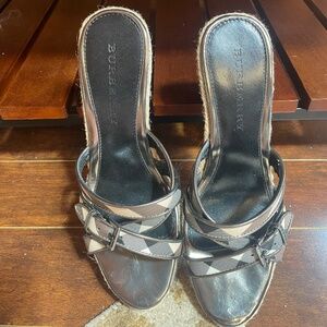 Burberry espadrille sandals